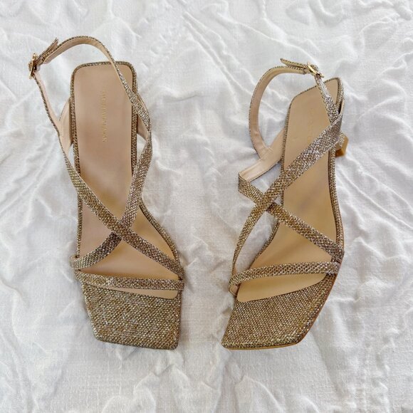 Stuart Weitzman Oasis 50 Slingback Sandal Size 9.5 New - Picture 3 of 7